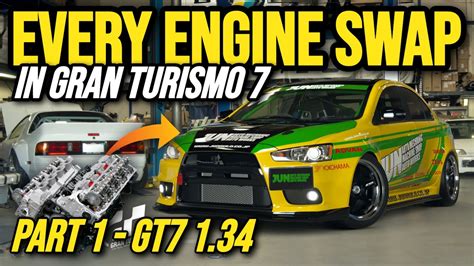 Every Engine Swap Which You Can Fit In Gran Turismo Part Gt