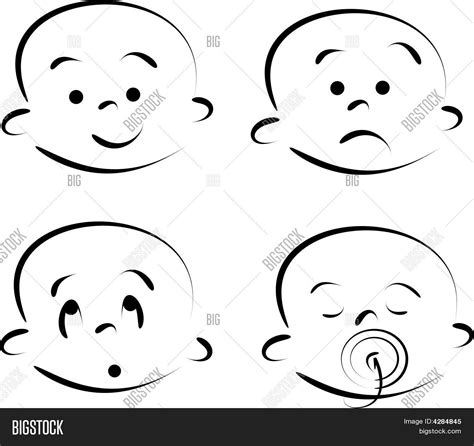 Baby Emotions Vector & Photo (Free Trial) | Bigstock