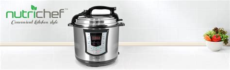 NutriChef PKPRC22 Digital Stainless Steel Electric Pressure Cooker And