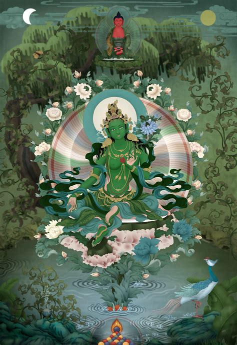 Green Tara Wallpapers Wallpaper Cave