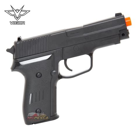 Pistola Airsoft Vigor VG P226 Spring Mola 6mm Vigor MGPesca