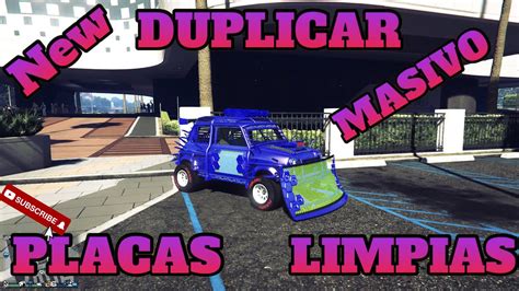 Nuevo After Patch Como Duplicar Coche Masivo Placas Limpias Super