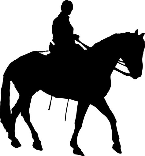 Cowboy Riding Horse Silhouette At Getdrawings Free Download