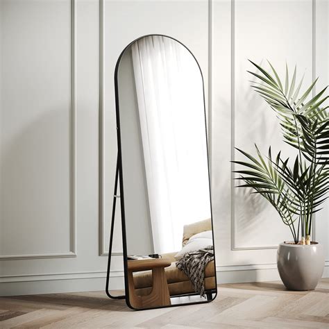 Buy BOJOY Full Length Mirror 62 X20 Arched Mirror Floor Mirror With