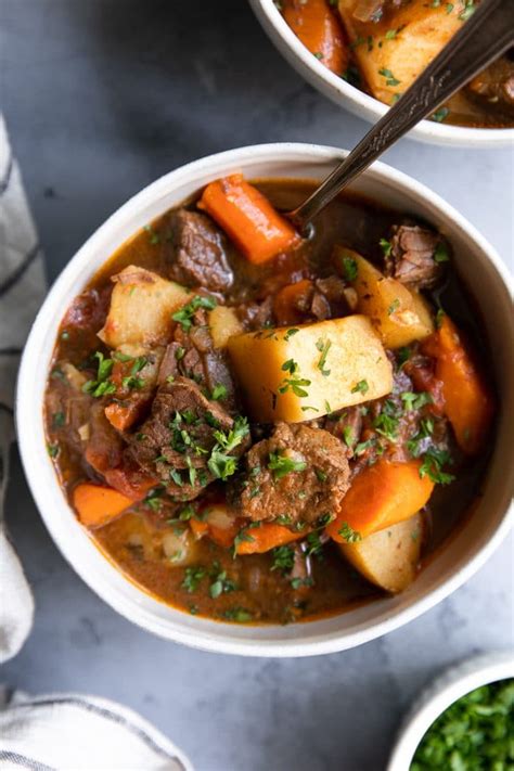 Instant Pot Beef Stew - The Forked Spoon