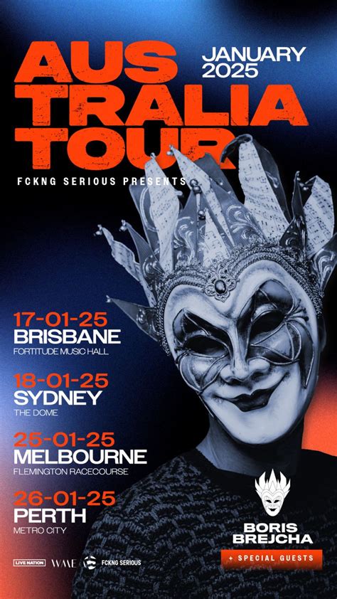 German Techno Phenomenon BORIS BREJCHA Announces Australian Tour For