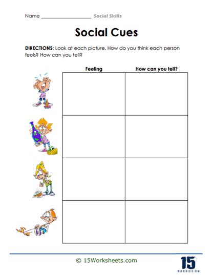 Social Skills Worksheets 15