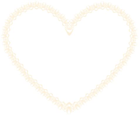 Heart Border Transparent Image | Gallery Yopriceville - High-Quality ...