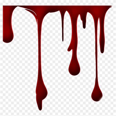 Blood Splatter Hand Clipart - Transparent Blood Drip - Free Transparent PNG Clipart Images Download