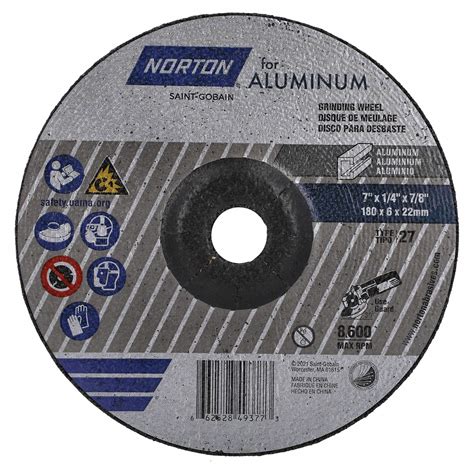 Norton Type X X Depressed Center Wheel Cp