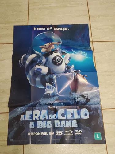 Poster Filme A Era Do Gelo O Big Bang De Locadora Sem Dvd