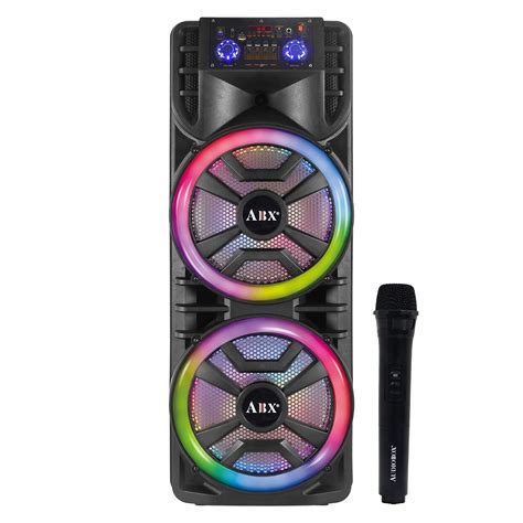 Audiobox ABX 214R Dual 12 Portable Bluetooth Speaker Lite Weight But