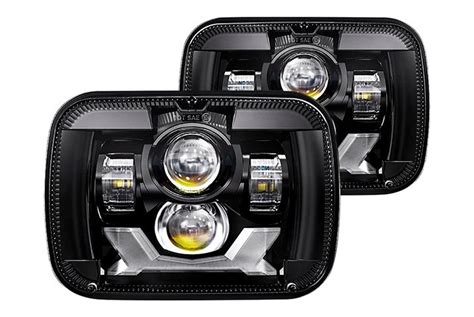 Freshly Released Rectangular 7x6 Sealed Beam Conversion Led Headlights