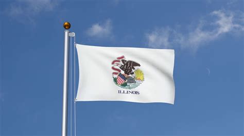 Illinois Flagge 90 X 150 Cm MaxFlags FlaggenPlatz Ch