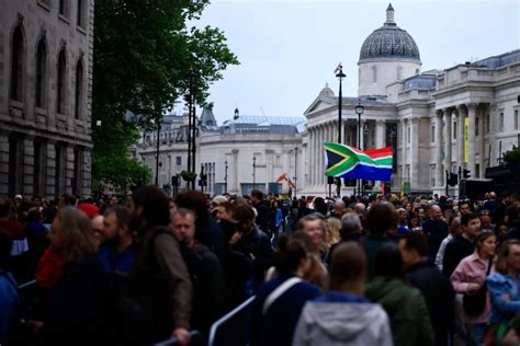 South Africans Descend On London For Momentous Vote