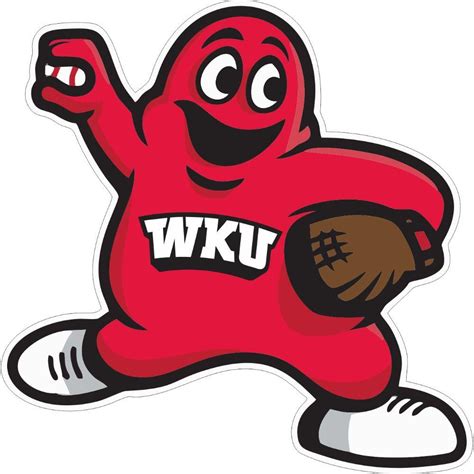 WKU | Western Kentucky 3" Big Red Pitching Decal | Alumni Hall