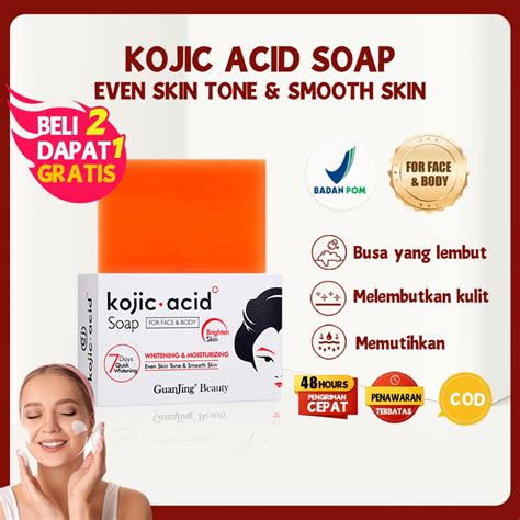 Jual Beli Gratis Kojic Acid Soap Original Guanjing Skin