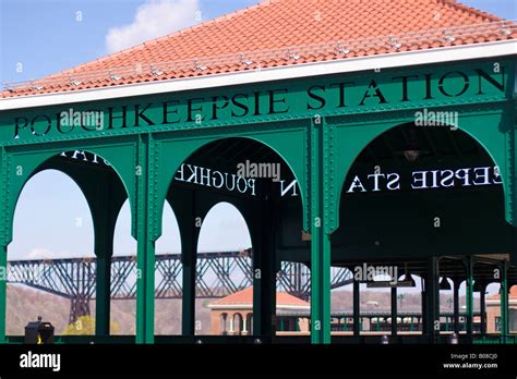 Poughkeepsie Train Station Stock Photo - Alamy