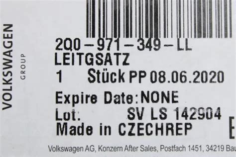 ORIGINAL VW AUDI Skoda SEAT Anlassermotor/Lichtmaschine Kabelbaum ...