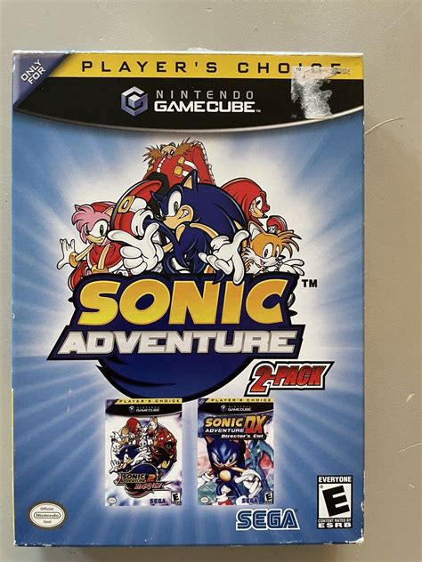 Sonic Adventure 2 Pack Nintendo Gamecube Cib Rare Ebay