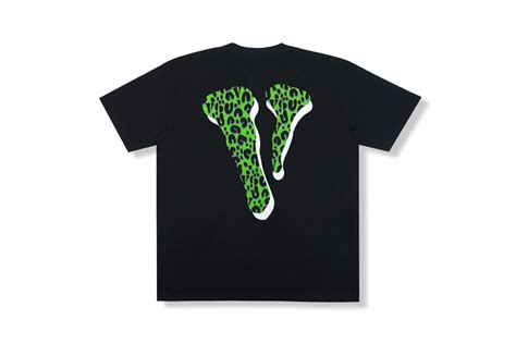 Vlone Rodman Cheetah T Shirt Black Glabvn