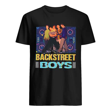 90s Backstreet Vintage Back Boys Music Band Premium Unisex T Shirt Whiteboo