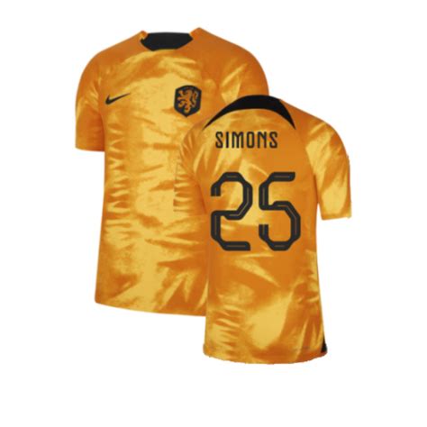 Niederlande Xavi Simons Heim Trikot Wm