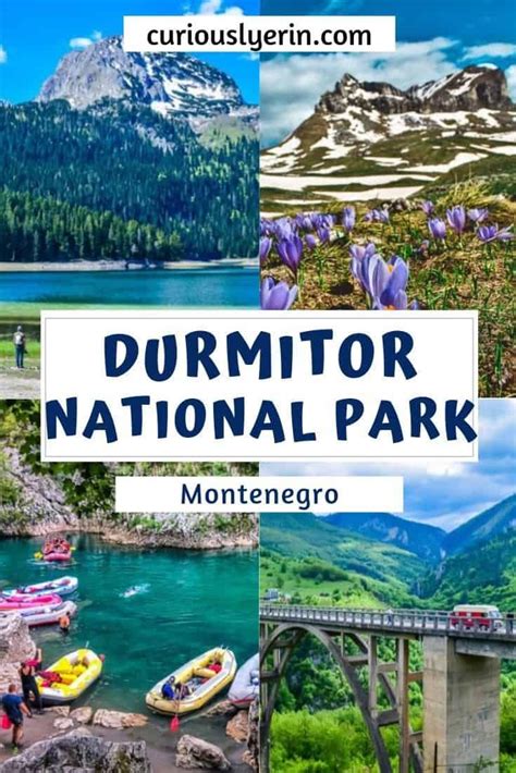 Durmitor National Park Montenegro Is A Large Area In The Northeast Of