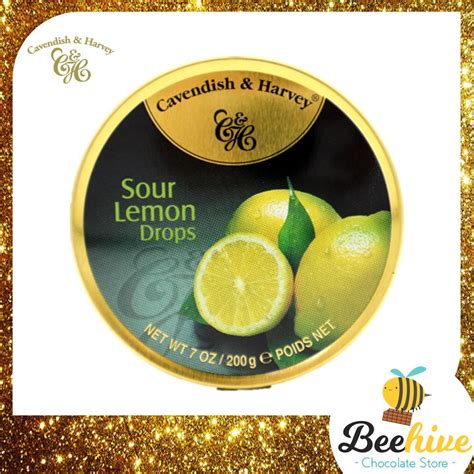 Cavendish And Harvey Sour Lemon Drops 200g