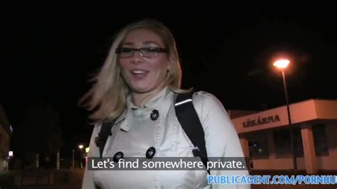 Publicagent Blonde In Glasses Fucks Big Cock Outdoors In Public Xxx Mobile Porno Videos