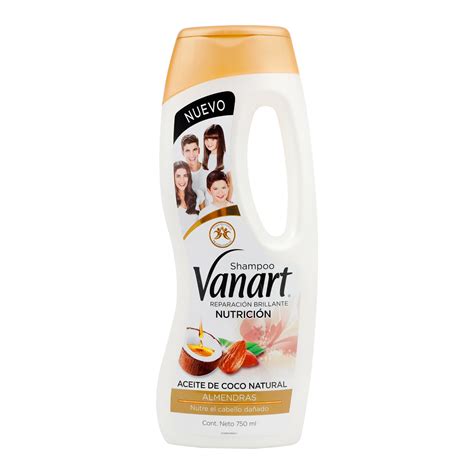 Shampoo Vanart Reparación Brillante Nutrición 750 ml DelSol