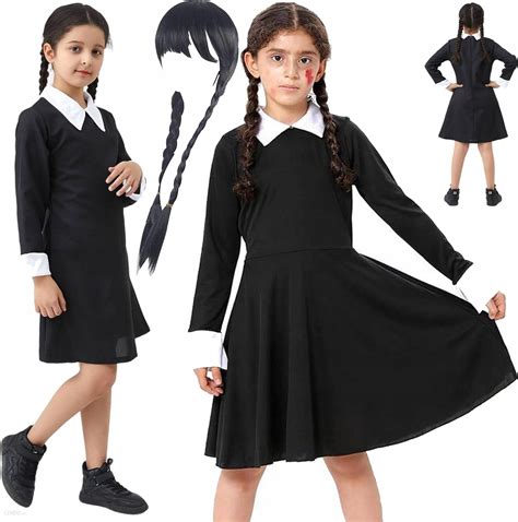 Toys Str J Wednesday Addams Sukienka W Czaszki Rozmiar Xl