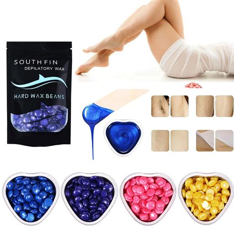 Glitter No Strip Depilatory Hot Film Hard Wax Pellet Waxing Hair