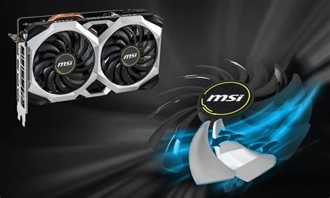 MSI GeForce RTX 2060 VENTUS XS OC 6GB GDDR6 Karty Graficzne NVIDIA