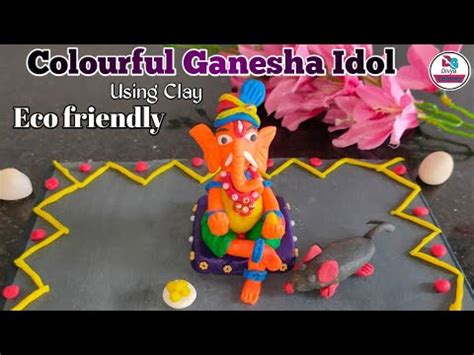 Ganpati Bappa Making Ganesh Ji Ki Murti Banana Eco Friendly Ganesha