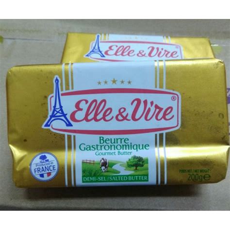 Jual Elle Vire Salted Butter 200gr Shopee Indonesia