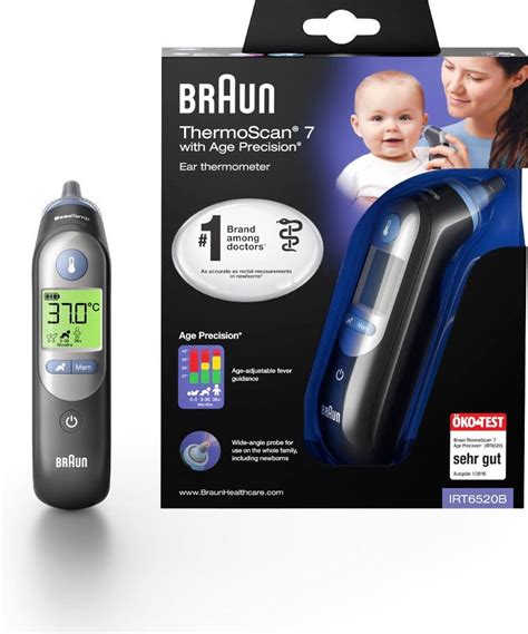 Braun Koortsthermometer Thermoscan® 7 Oorthermometer Met Age Precision