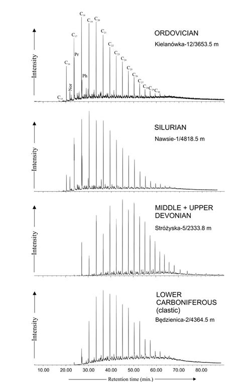 Ex Am Ples Of Ion Chromatograms Mz 71 Show Ing The Dis Tri Bu Download Scientific Diagram