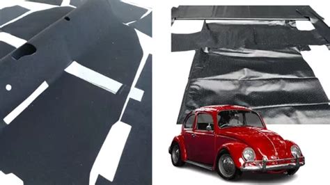 Kit De Vocho Alfombra 6pz Toldo Negro 4pz Volks Wagen Meses Sin Interés