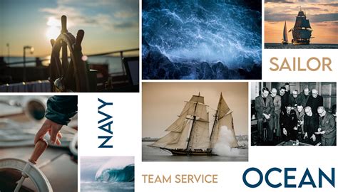 Ocean Navy Brand Identity Design Behance