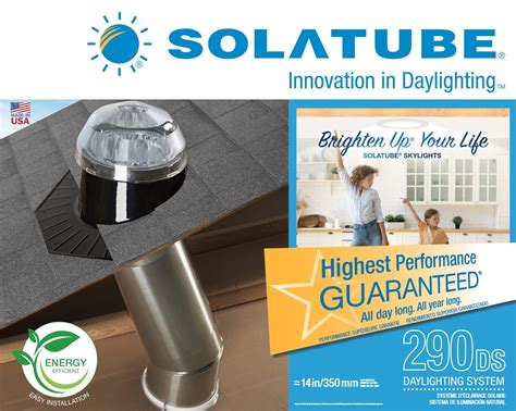 Solatube 290DS Skylight Kit (14") for Kitchens & More - Solatube