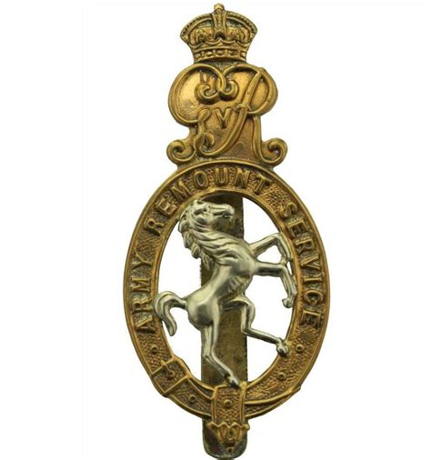 Ww Army Remount Service Corps Cap Badge