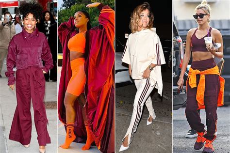 Celebrities Wearing Beyonc S New Ivy Park X Adidas Collection