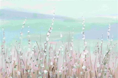 Highland Dunes Coastal Morning Blooms by Danhui Nai - Wrapped Canvas