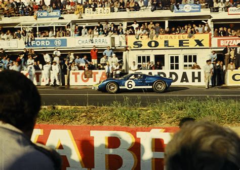 Holman Moodyford Gt40 6 Leaves Departs The Pits After A Stop 1966 24