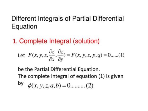 Ppt Partial Differential Equations Powerpoint Presentation Id4574389