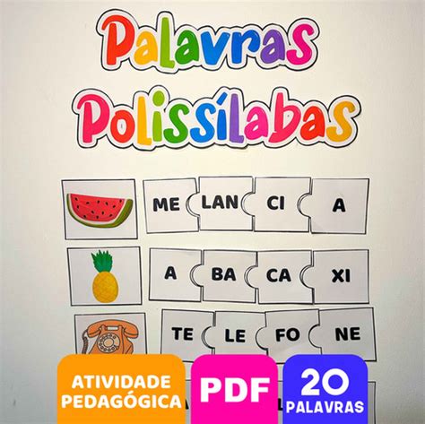 Lista De Palavras Polissílabas - PALAVRAS POLISSÍLABAS | PROF.SOU