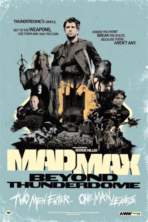 Mad Max Beyond Thunderdome 1985 Sprees The Poster Database Tpdb