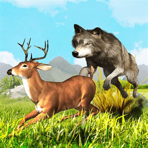 Wild Wolf Simulator Game 3D - Ultimate Wildlife Wolf Attack Animal Survival Games:Amazon.com ...