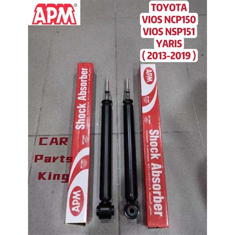 Original Apm Toyota Vios Ncp Vios Nsp Yaris Rear Shock